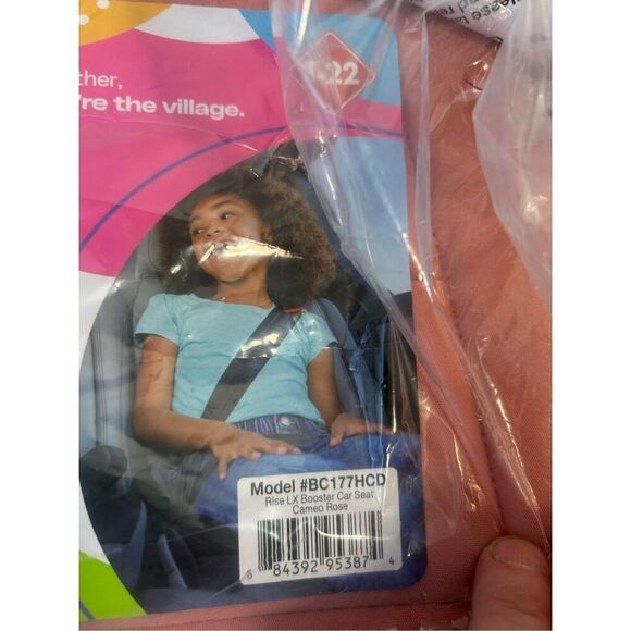 Cosco rise 1x booster new pink 40-100 lbs - Picture 2 of 3